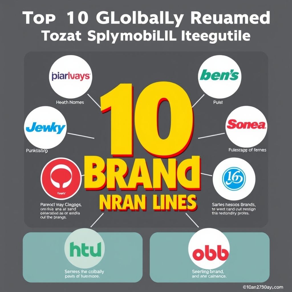 ชื่อแบรนด์ดังก้องโลก: เปิด 10 แบรนด์ที่ทุกคนต้องรู้